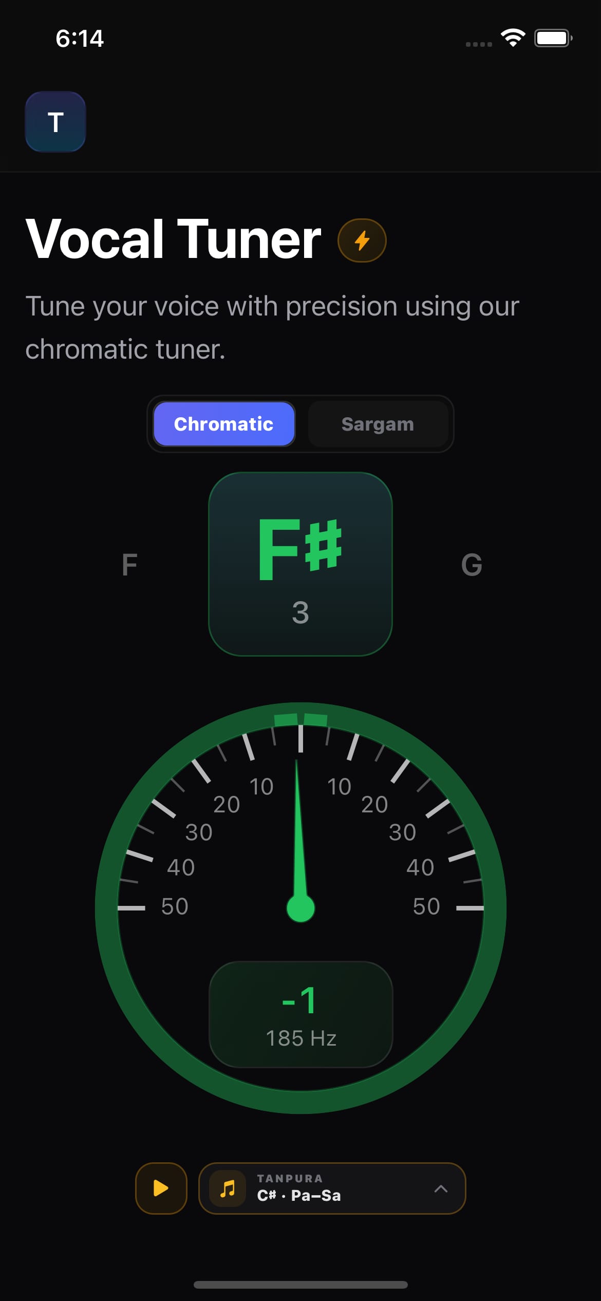 Vocal Tuner feature preview